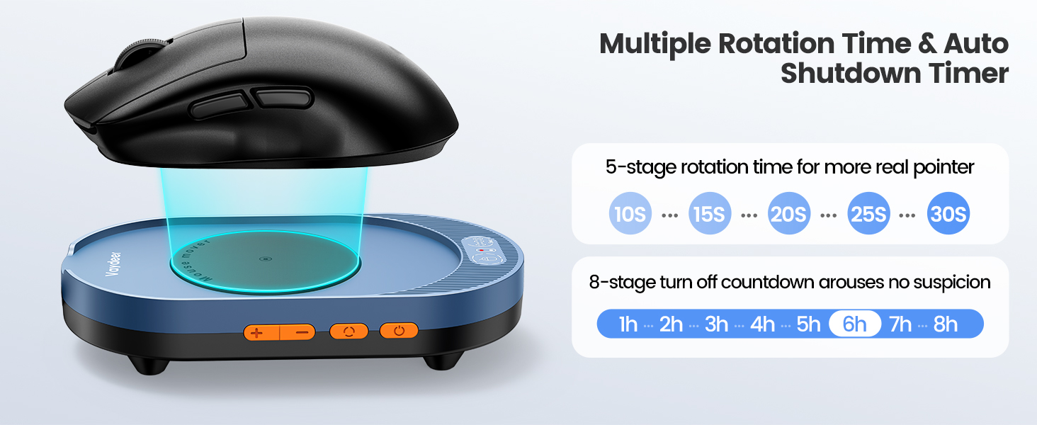 Mouse Mpver Jiggler Device with with APP Remote Control and Timer Function