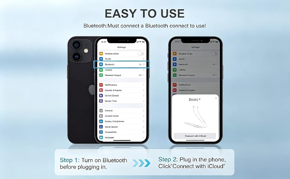 Can be connected via Bluetooth