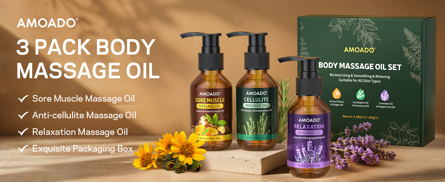 massage oil sets