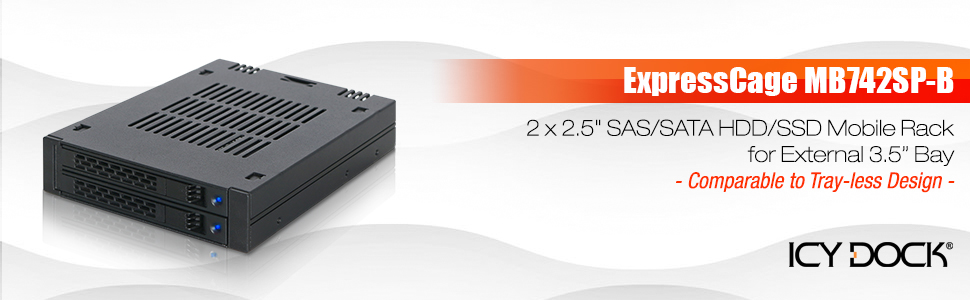 ICY DOCK ExpressCage MB742SP-B