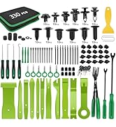 GOOACC 330Pcs Trim Removal Tool, Auto Push Pin Bumper Retainer Clip Set Fastener Terminal Remover...