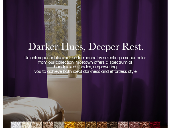 purple velvet curtains