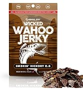Smokin' Hickory O.G Wahoo Ono Fish Jerky - Smoky Umami Flavor - Artisan Crafted by Kaimana Jerky ...