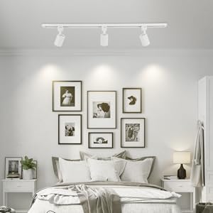mirrea 6 Pack LED Track Lighting Heads Compatible with Single Circuit H Type Track Lighting Rail