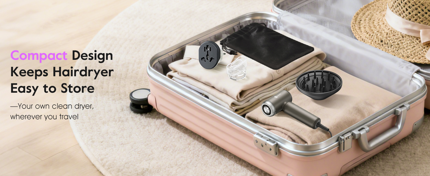 travel hair dryer