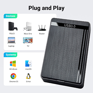 Seamlessly works with Windows, Mac OS, Linux.