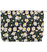 PAZIMIIK Makeup Bags for Purse Zipper Cosmetic Pouch Large Travel Canvas Make Up Organizer Tool P...