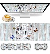 Large Gaming Mouse Pad+Keyboard Wrist Rest+Mouse Wrist Rest+Coaster, Easy Typing Pain Relief, 31....