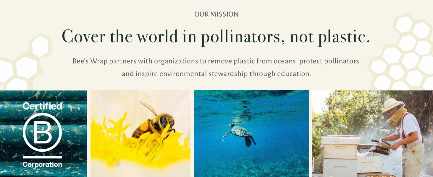Our Mission: Cover the world in pollinators, not plastic.