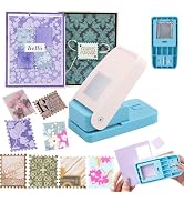 BAOFALI Stamp Puncher 1.25x1.5inch Large Rectangular Postage Stamp Punch |Stamp Hole Puncher| Lev...