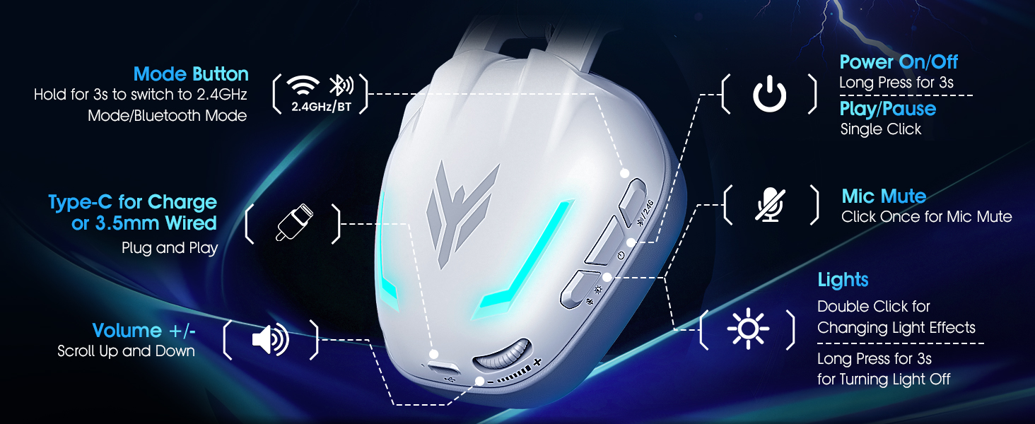 ps headset with mic