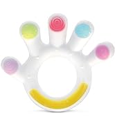 Haakaa Palm Teether - Soft Silicone Baby Soothing Teether Pacifier - Frozen Teething Toy for 3M+ ...