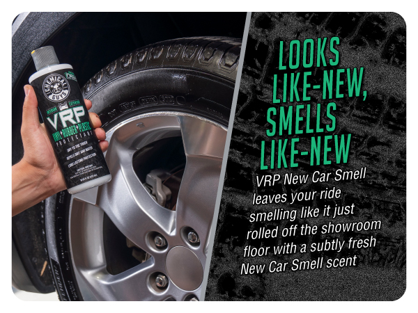 VRP, protect vinyl, rubber, & plastic, car detailing from Chemical Guys