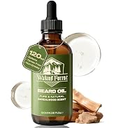 Waking Forest Beard Growth Oil for Men, Natural Sandalwood with Argan, Castor & Biotin, Vitamin E...