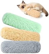 MAXTOOA Cat Toys 3 Pack Catnip Pillows, Soft and Durable Crinkle Sound with Catnip Inside, Intera...
