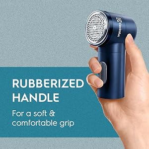 rubberized handle
