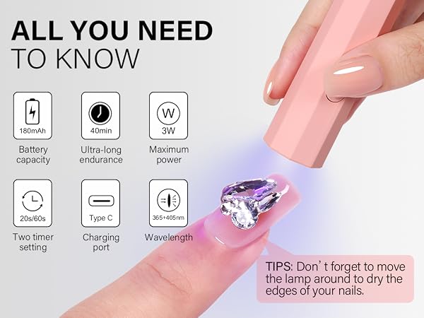 handheld nail light