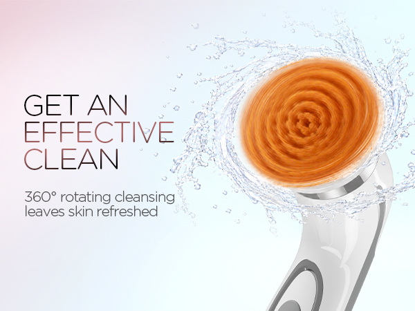 facial cleansing brush electric face scrubber rechargeable rotating face cleansing brush