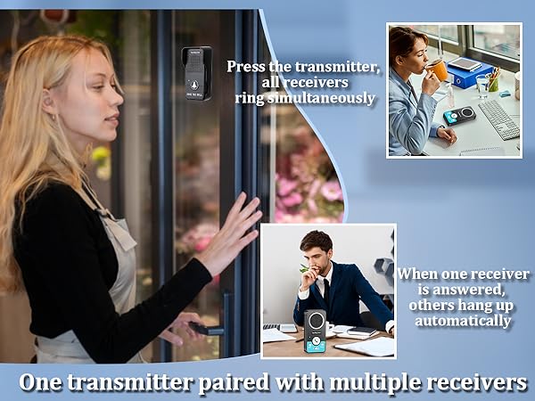 cordless door bell for home