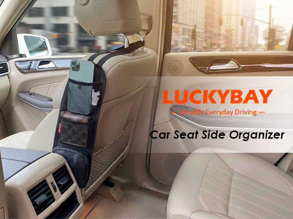 Luckybay Car Seat Side Organizer