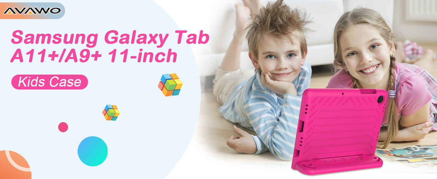 AVAWO KIds Case for Samsung Galaxy Tab A11 plus/A9 plus 11 inch