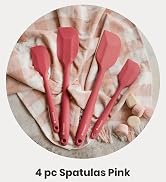 Starpack 4pc Silicone spatulas set