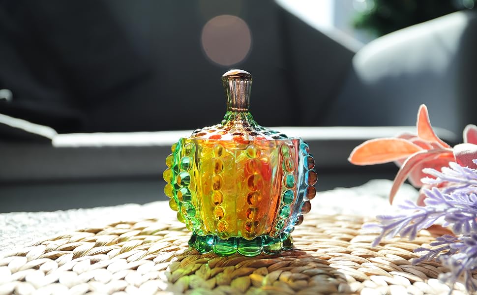 glass candy jars