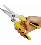 Aviation Tin Snips 8 Inch Heavy Duty Metal Cutter, Straight Shears with Stainless Steel Blade & C...