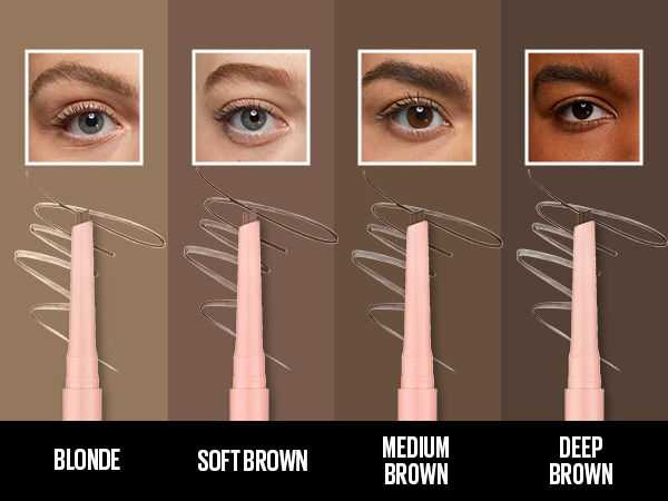total temptation - filled, softly defined brows