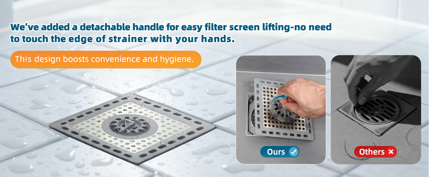 fit most standard shower drains
