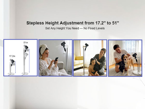 hair dryer stand