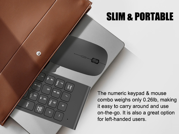 Slim and portable