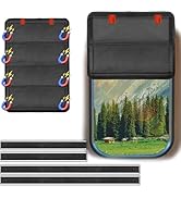 FDKJEJC Rv Door Window Shade Cover, Rv Blackout Curtains with Uv Protection, New Model Foldable R...