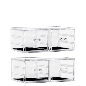 makeup organizer stackable