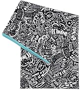 Bumkins Baby Splat Mat for Under High Chair, Waterproof Washable Cloth for Arts and Crafts, Playt...