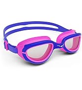 AqtivAqua JR Kids Swim Goggles // Anti Fog - UV Protection - Soft Silicone Seals
