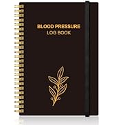 Blood Pressure Log Book - Tracker & Monitor Your Daily Blood Pressure, Heart Rate Readings at Hom...