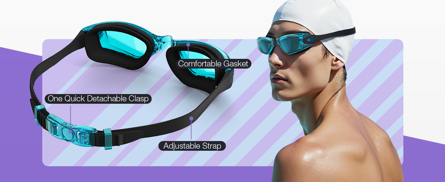 swim goggles comfortable