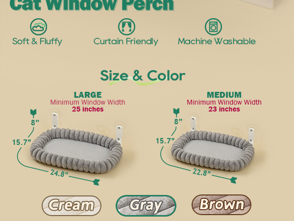 Snugcloud cat window perch
