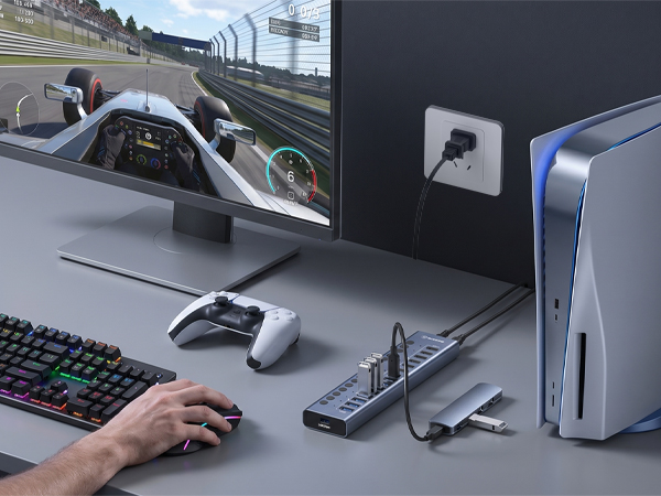 powered usb hub 3.2