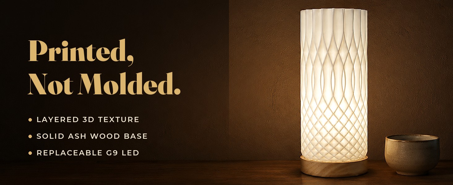 Printed, Not Molded.