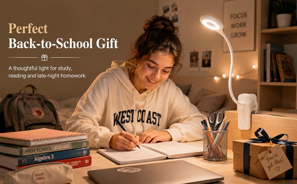 clamp light for school