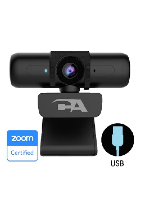 1080p Zoom Certified Webcam