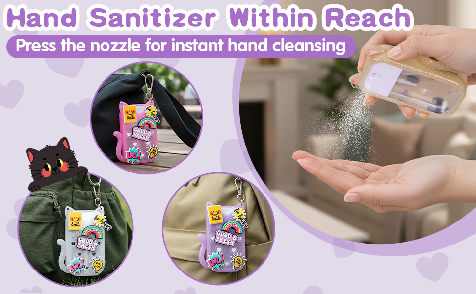 Cat-Shaped DIY Glitter Case