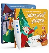TEKFUN Nursery Rhymes Musical Books with Talking Pen, Interactive Sound Books for Toddlers 1-3, A...