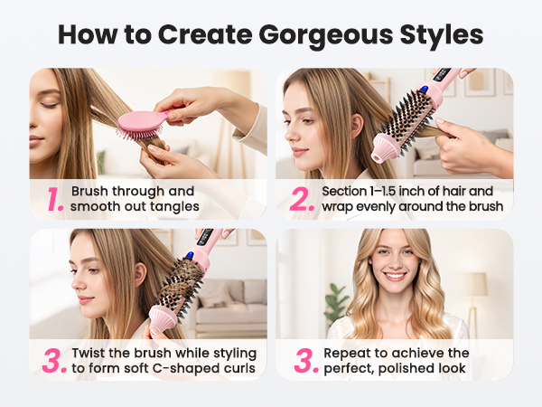 thermal brush