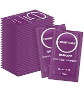 Travel Size Conditioner Bulk 0.34 fl oz/10ml Individually wrapped Mini Hair Conditioner for Men W...