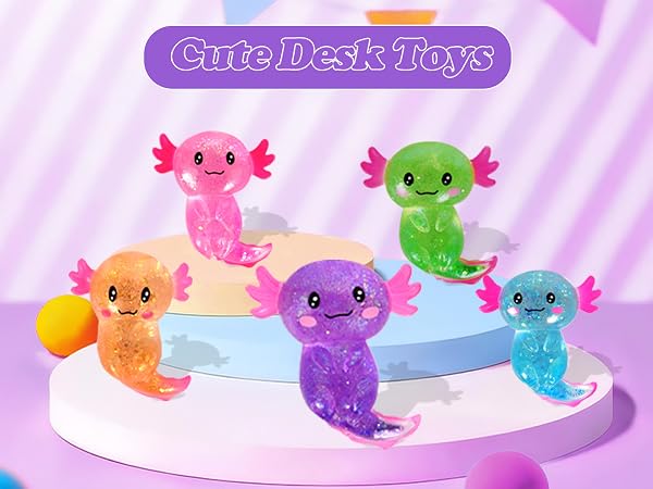 axolotl squishy axolotl stress toy slow rising anxiety relief party favors classroom prizes kids