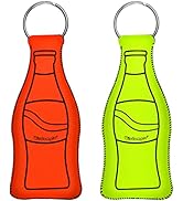 Wisdompro Floating Keychain for Boat Keys, Float 5 to 6 Keys, Waterproof Neoprene Key Chain - Ora...