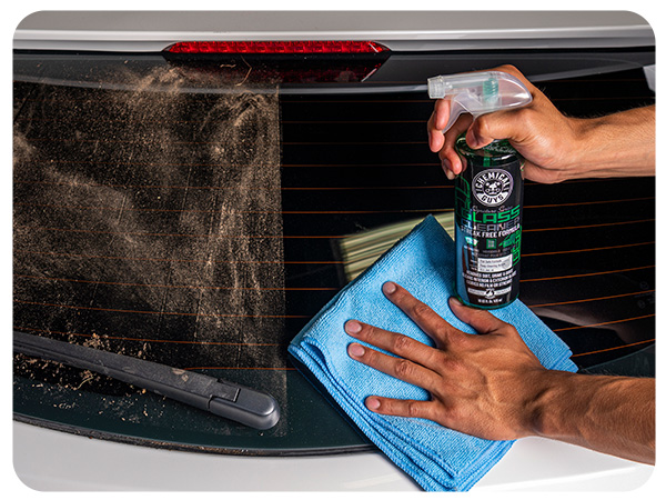 Car Cleaning Kit With Chemical Guys Glass Cleaner